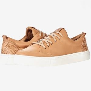 KAANAS Paris Lace-Up Sneaker w/ Contrast Heel